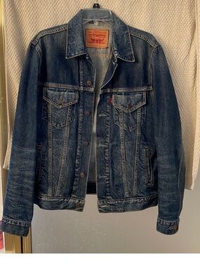 Levi's Indigo Blue Denim Trucker Jacket